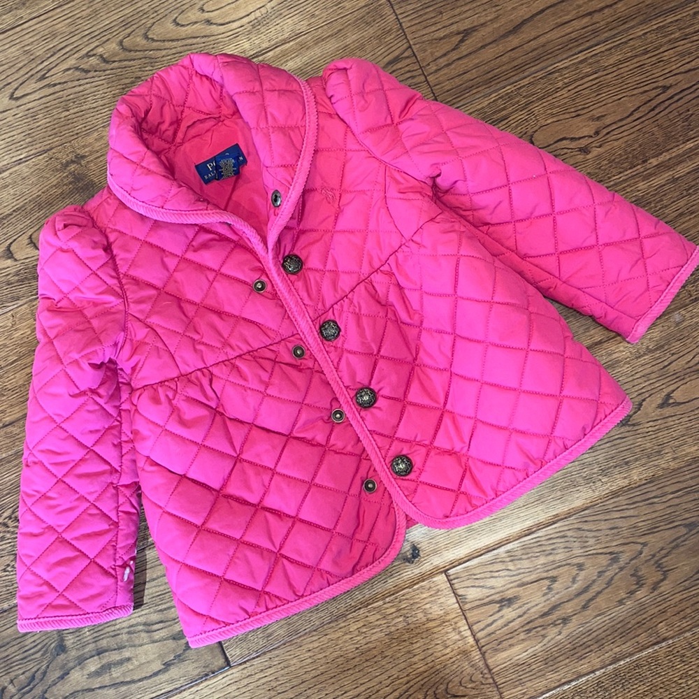 Ralph Lauren Toddler Pink 3T Jacket